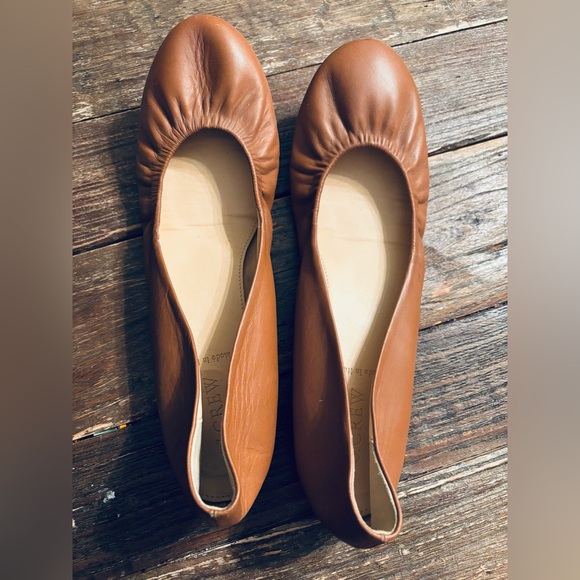 Tan Ballet Flats. - Picture 3 of 3